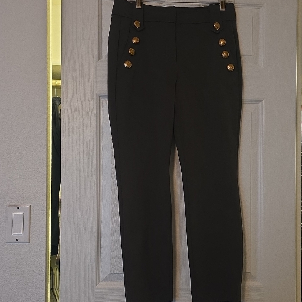 White House Black Market Olive Color Pants